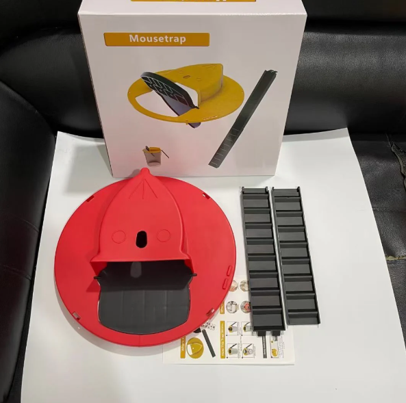 Piège à souris automatique, réinitialisation automatique, hygiénique. Capture efficace et sans contact direct.