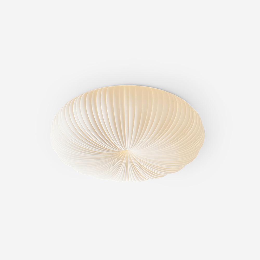 Plafonnier LED moderne, lumière ajustable, télécommande. Design élégant en métal et acrylique.