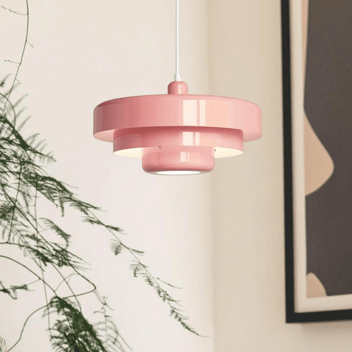Plafonnier LED vintage, éclairage rétro chic. Design élégant, métal, lumière douce.  Idéal salon, salle à manger.