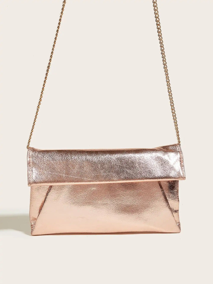 Élégante pochette de soirée scintillante pour femme, idéale pour fêtes, mariages et événements chics.
