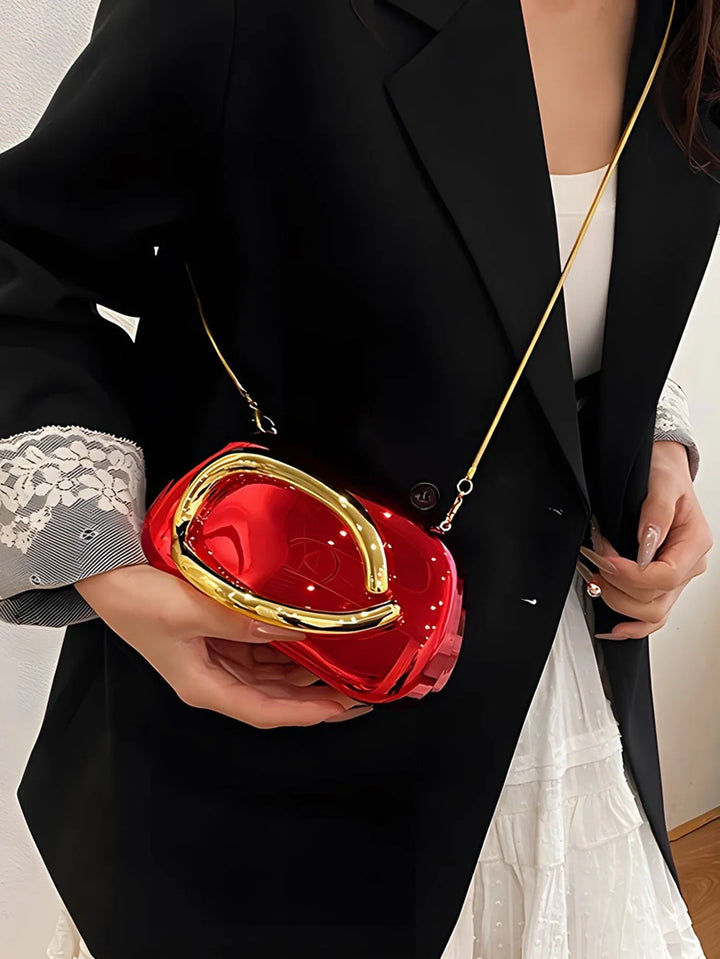 Pochette de soirée élégante pour femme, idéale pour mariage et cérémonie. Un accessoire chic.