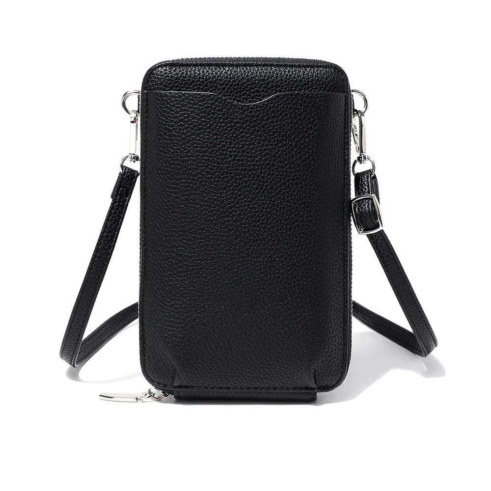 Portefeuille chic et pratique pour femme, un accessoire indispensable avec sa bandoulière.