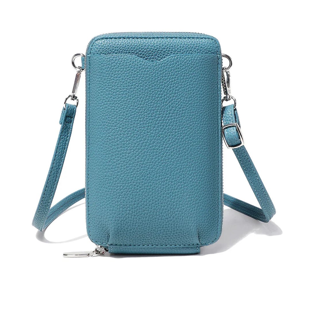 Sacoche élégante femme, pochette portefeuille avec bandoulière ajustable, un choix chic.