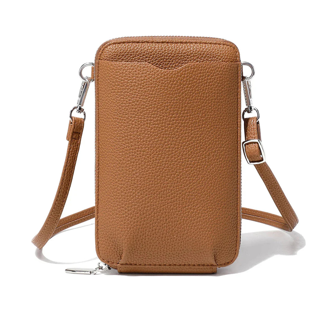 Pochette chic en similicuir pour femme, un accessoire mode et pratique pour vos essentiels.