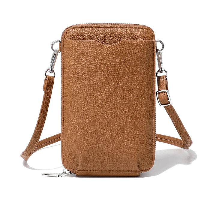 Pochette chic en similicuir pour femme, un accessoire mode et pratique pour vos essentiels.
