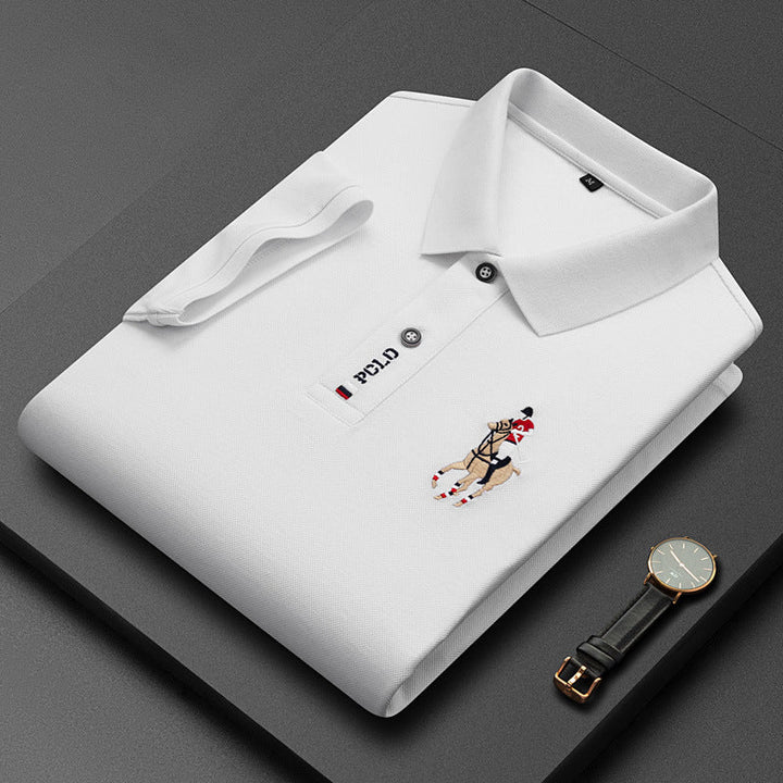 Polo homme décontracté, coupe élégante et confortable.