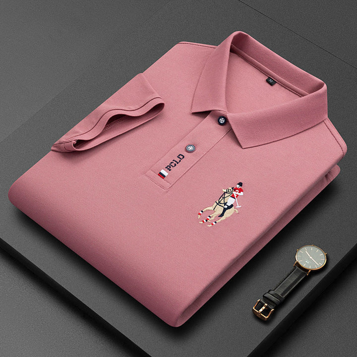 Polo homme décontracté, coupe élégante et confortable.