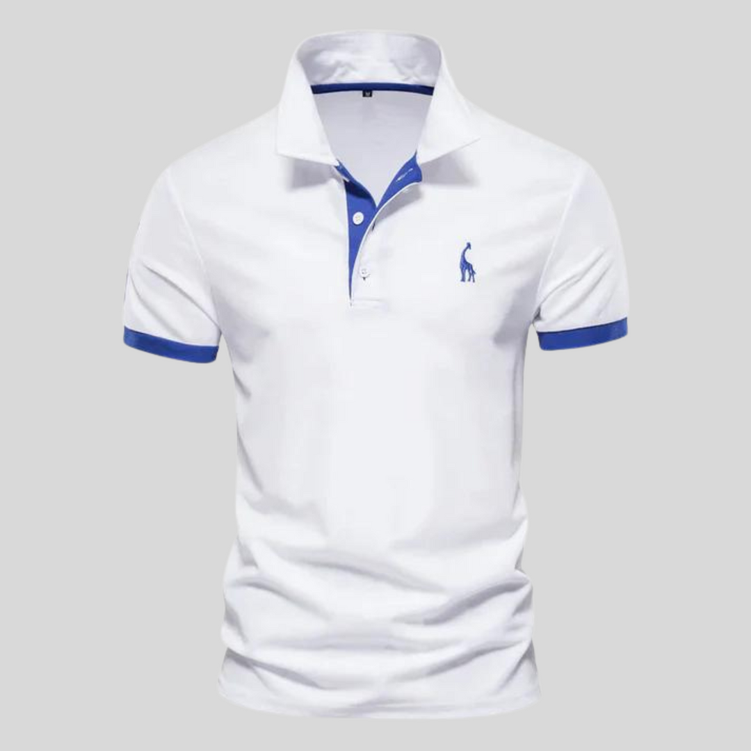 Polo homme luxe: coupe moderne, tissu doux et respirant. Élégance et confort.