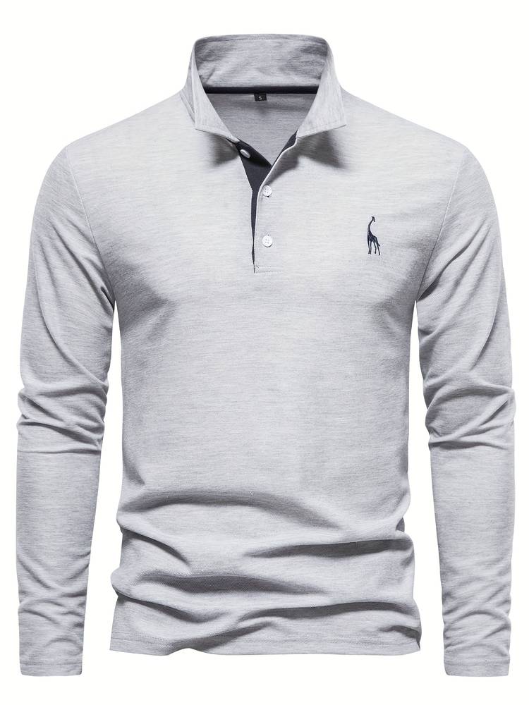 Polo homme luxe.  Élégant et confortable.  Modèle premium.