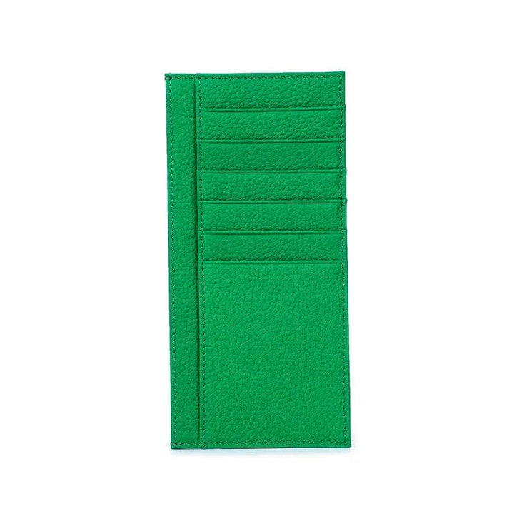 Porte-cartes femme compact, aspect crocodile brillant, très stylé, pour cartes et billets