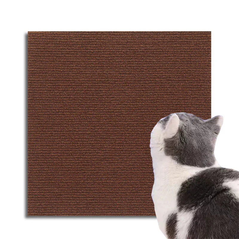Protection meubles contre griffes chats, matériau durable beige, adaptable, protège murs/sols tout en respectant les instinct