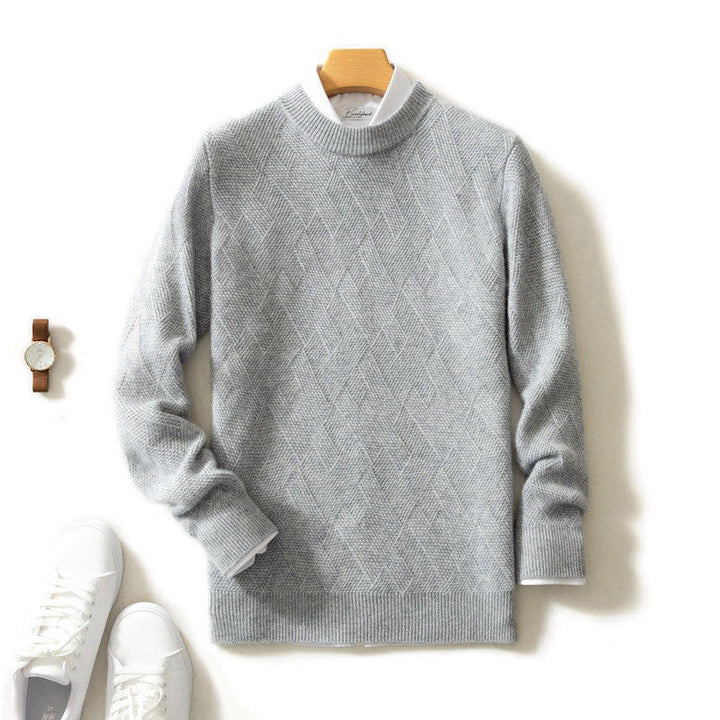 "Pull cachemire homme élégance, douceur, beige, bleu, gris, marron, vert, luxe confort, occasions formelles ou décontractées.