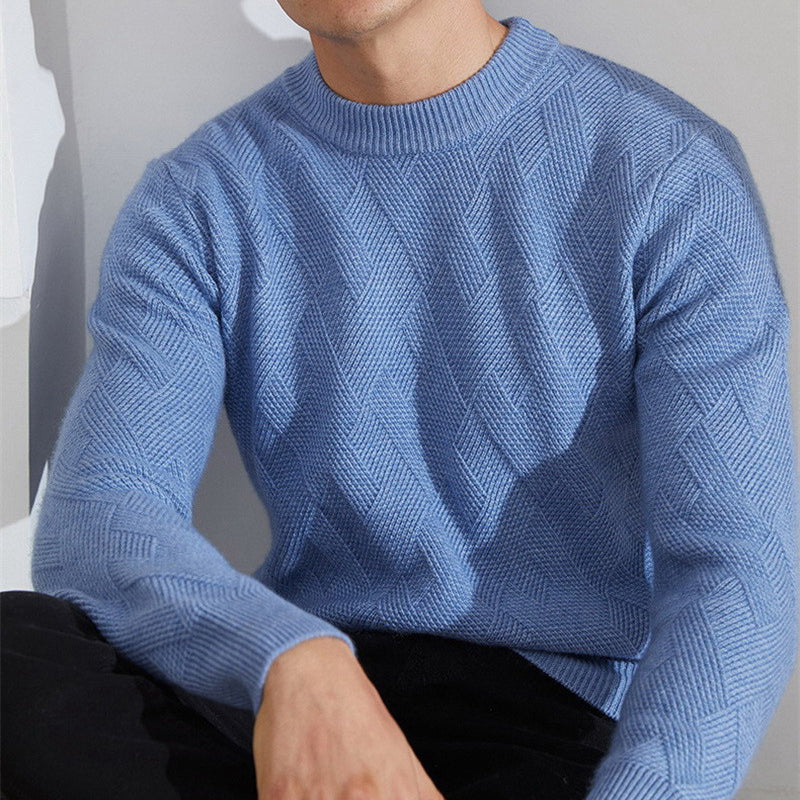 "Pull cachemire homme élégance, douceur, beige, bleu, gris, marron, vert, luxe confort, occasions formelles ou décontractées.