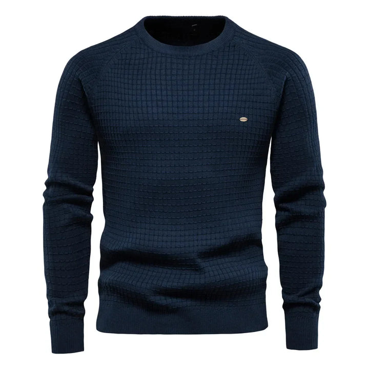Pull chaud long homme, élégant et confortable pour l'hiver. Vêtement mode masculine.