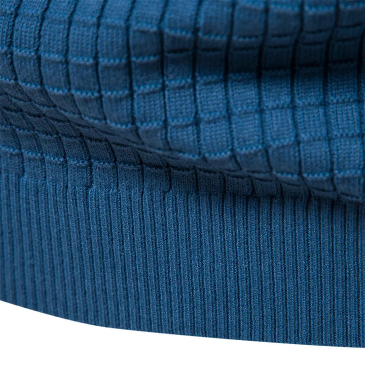 Pull homme chaud, long et élégant. Confort hivernal stylé pour la mode masculine.