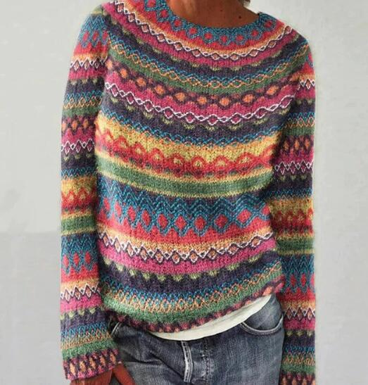 Pull en laine femme, automne, chaud et élégant.  Modèle confortable et stylé.