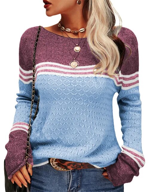 Pull femme polyvalent, chaud et confortable pour toutes les occasions hivernales. (Style chic)