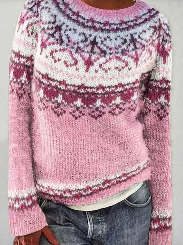 Pull femme hiver, doux et confortable. Design élégant et intemporel pour toutes les occasions décontractées.