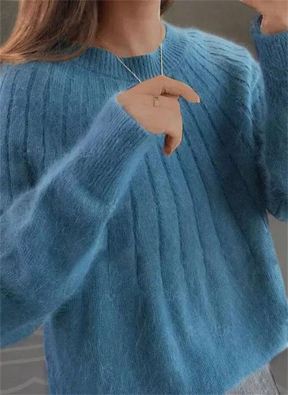 Pull femme doux et élégant, tricot confortable pour un style chic au quotidien.