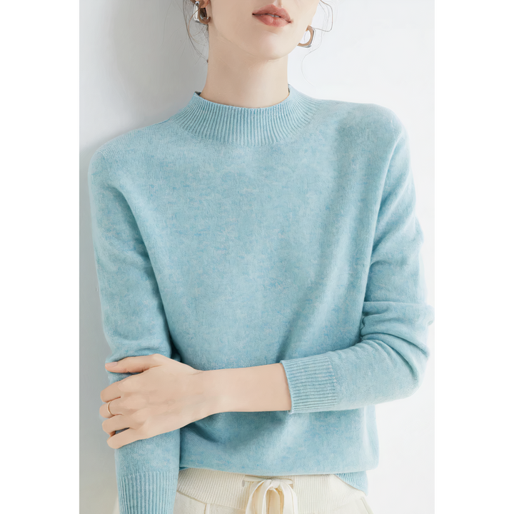 Chandail femme chic pour une tenue décontractée. Pull doux et confortable, parfait pour la mode hiver.