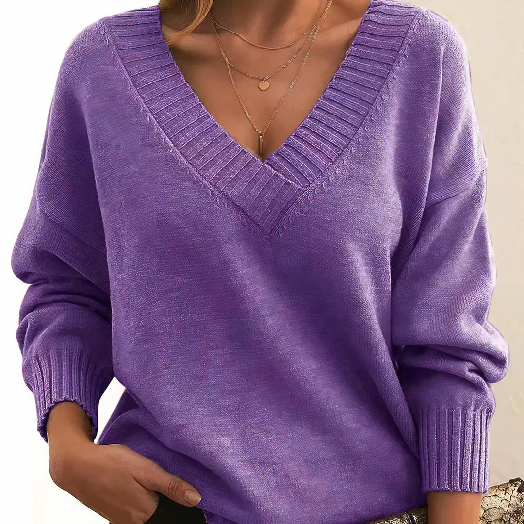 Pull femme tendance et chaud, style élégant et douillet. Confort optimal pour l'hiver, une pièce mode chic et polyvalente.