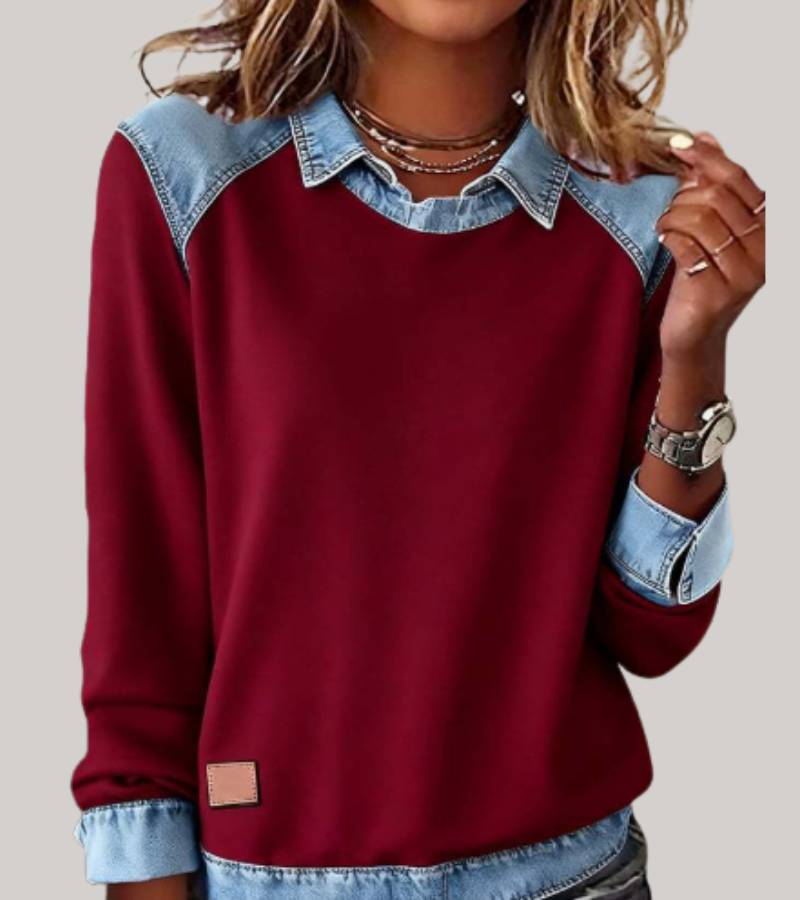Pull femme confortable et stylé, idéal pour un look chic et polyvalent.