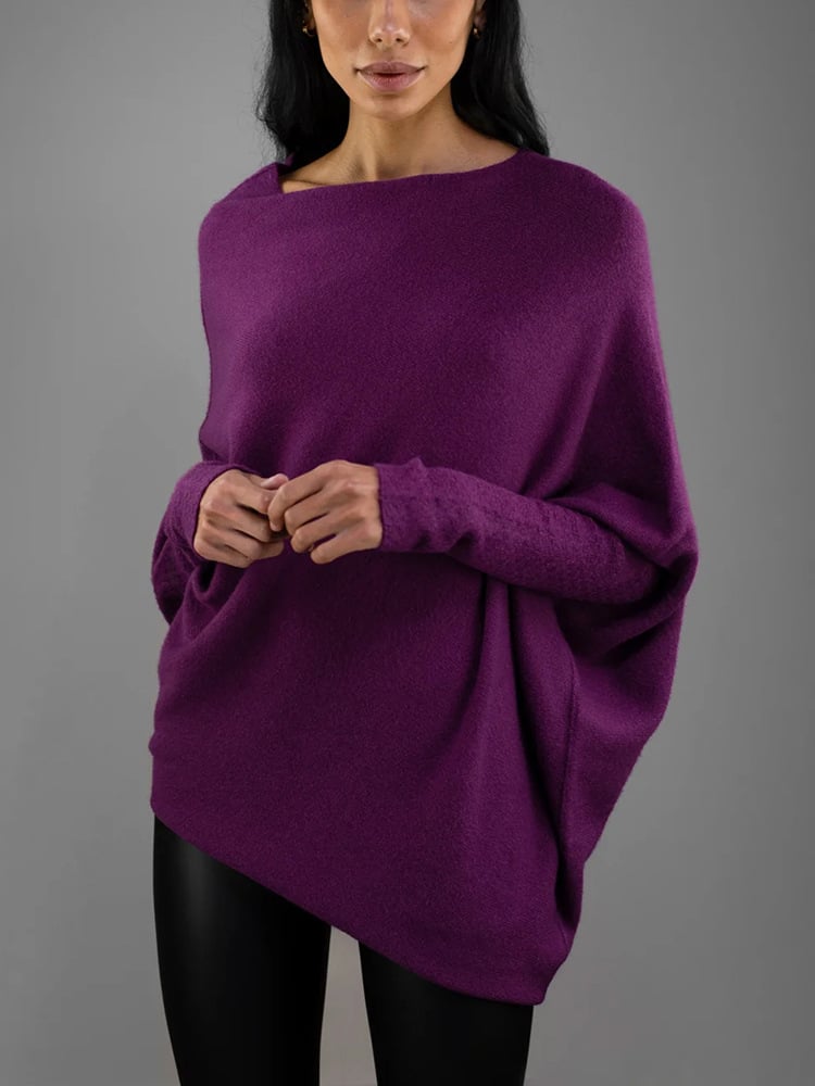 Pull femme hivernal à manches longues, élégant et confortable. Idéal pour une tenue chic et décontractée.