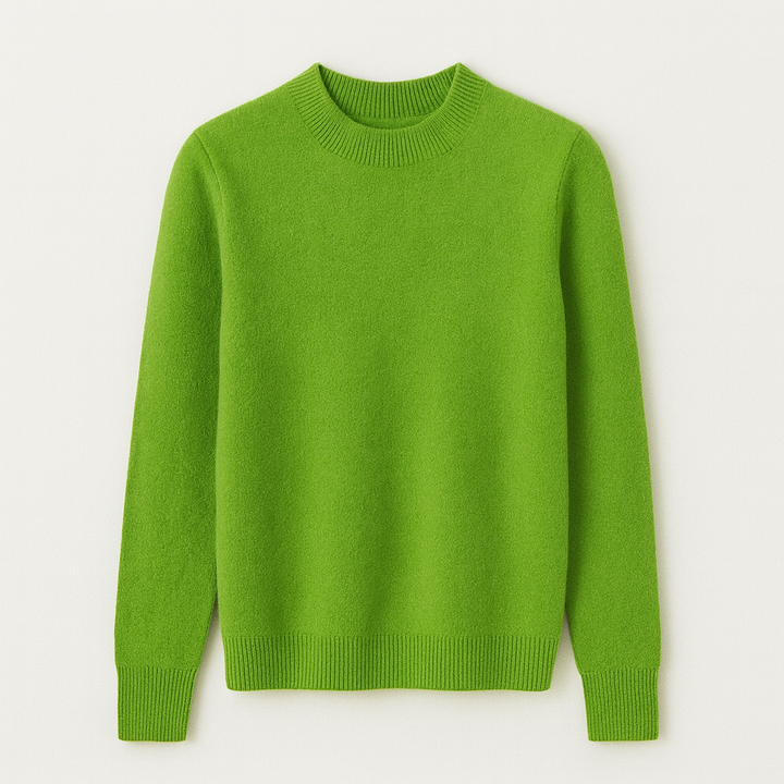 Pull femme décontracté, tricoté avec soin pour un confort durable.