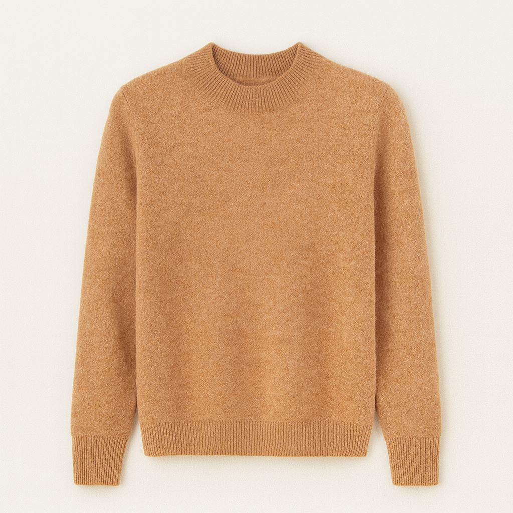 Pull femme décontracté chic, tricot doux pour un style saisonnier.
