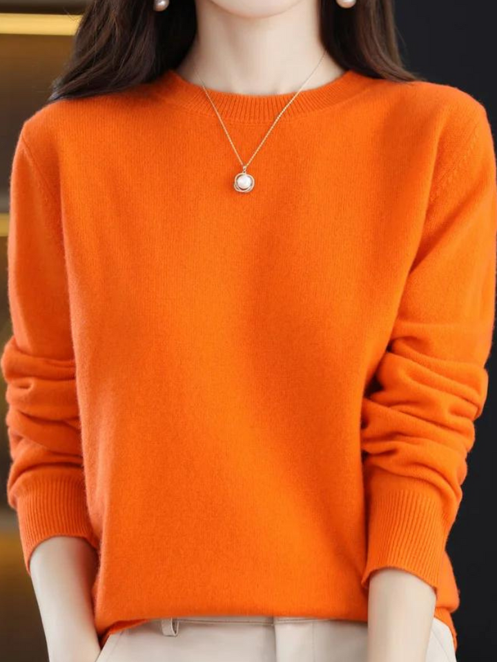 Pull élégant Litzy pour femme, en maille douce. Parfait pour l'hiver, style intemporel.