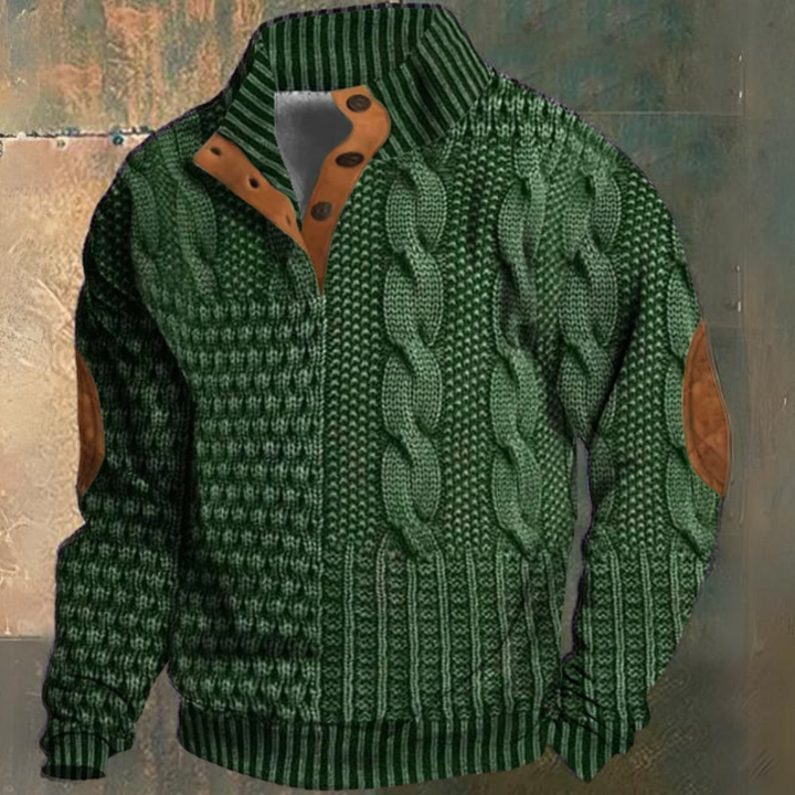 Pull homme chaud, doux et confortable.  Design classique, plusieurs tailles. Idéal hiver.