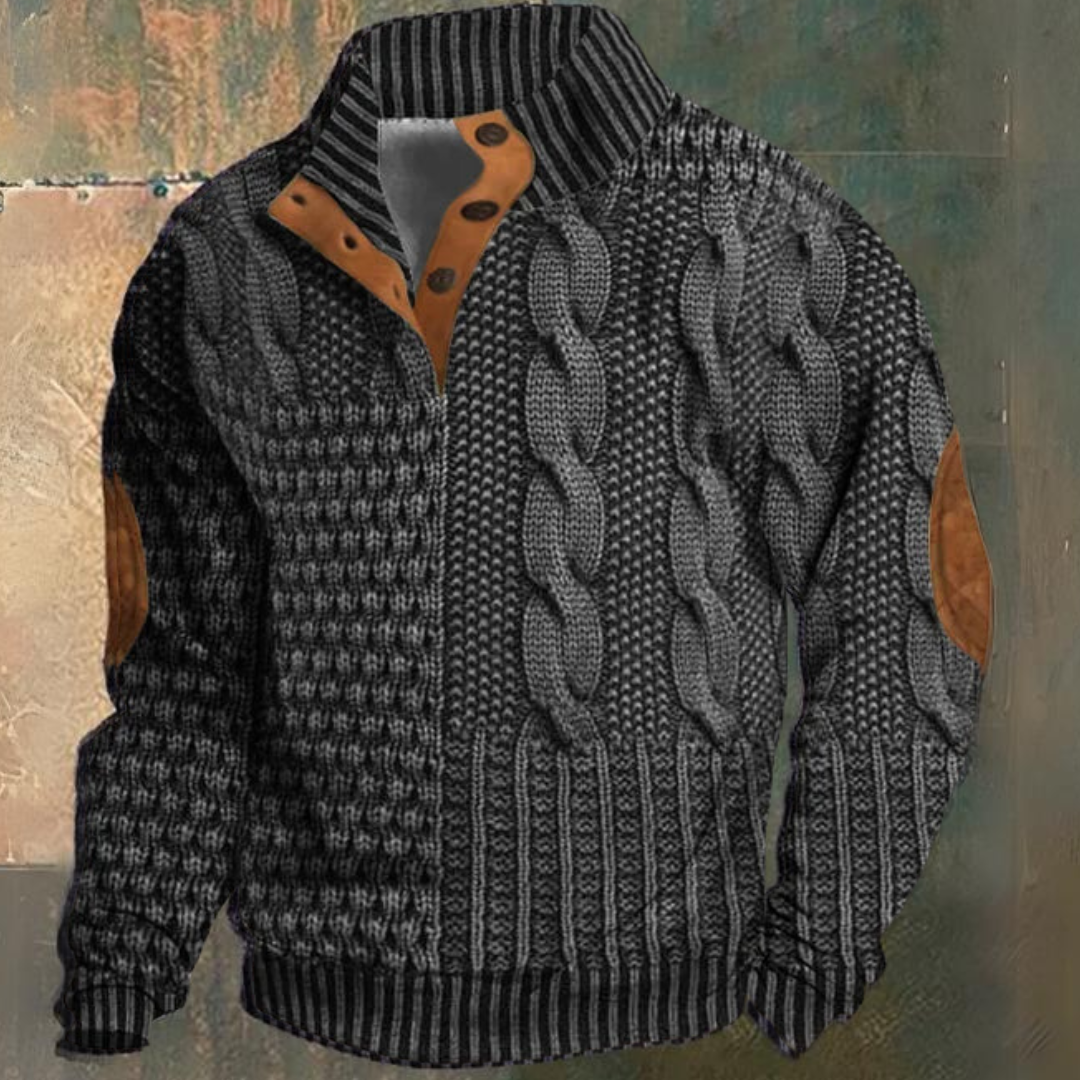 Pull homme chaud, doux et confortable.  Design classique, plusieurs tailles. Idéal hiver.