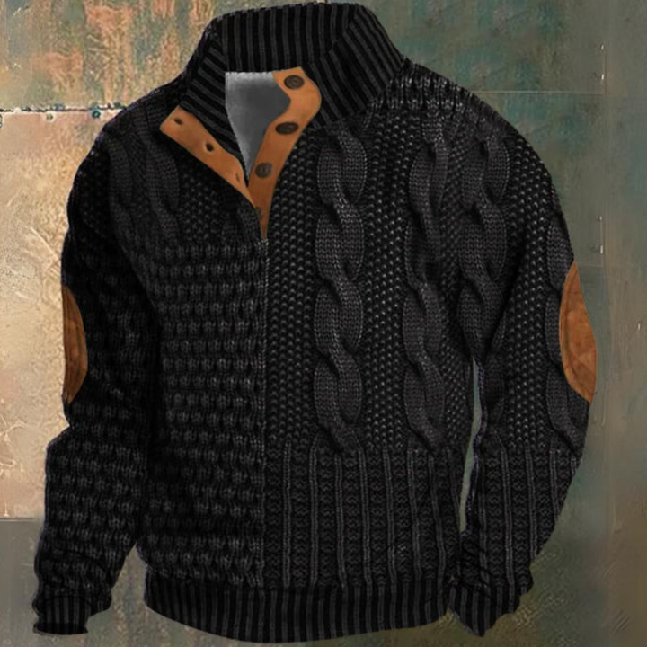 Pull homme chaud, doux et confortable.  Design classique, plusieurs tailles. Idéal hiver.