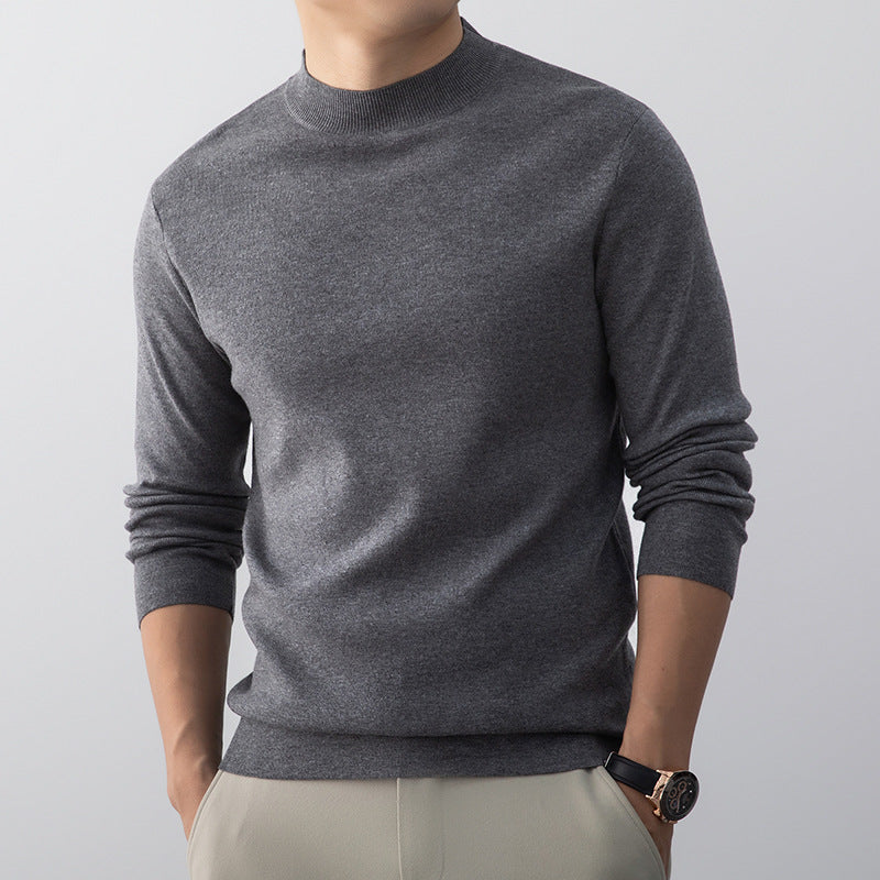 Pull homme automne-hiver, vêtement chaud et chic, essentiel de la mode masculine.