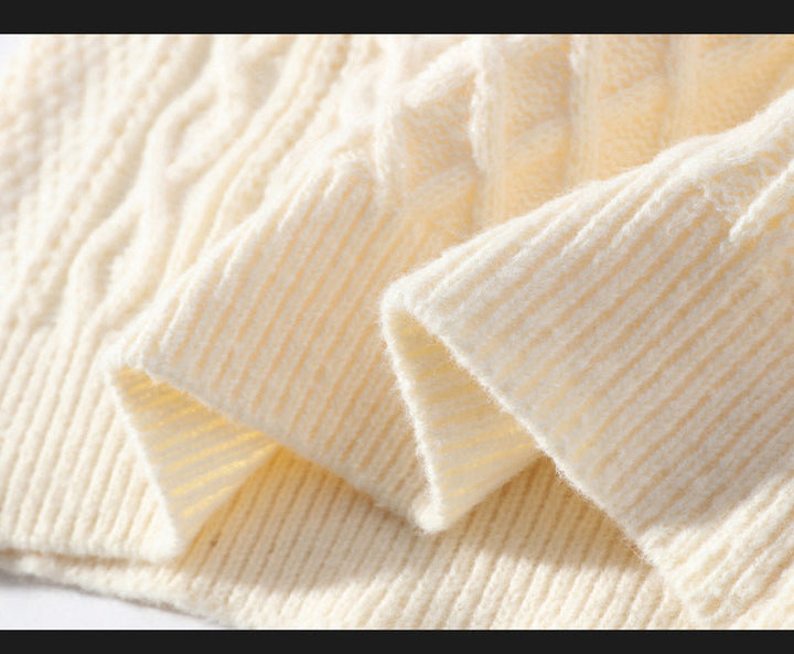 Vêtement homme col roulé, intemporel et chaleureux. Un pull confortable et élégant pour le froid.