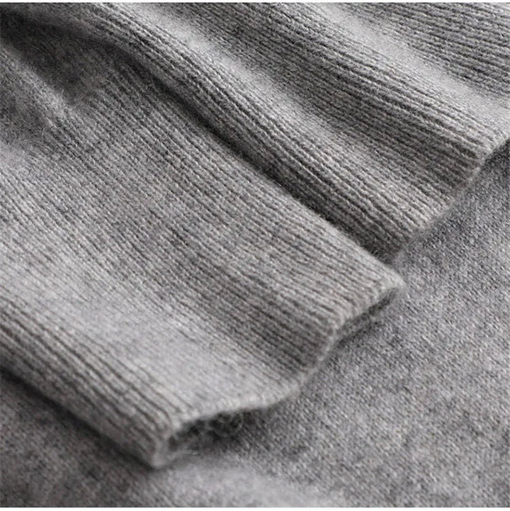 Pull homme en cachemire doux et chaud. Style classique et élégant.  Parfait pour l'hiver.