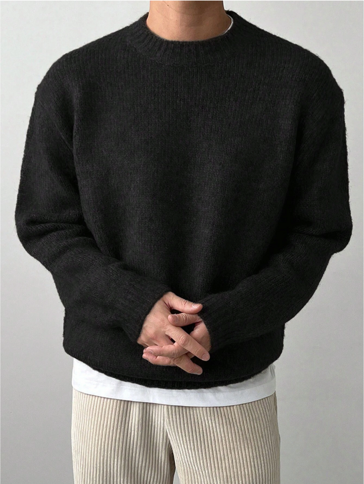 Pull homme en cachemire, doux et élégant.  Plusieurs couleurs disponibles.