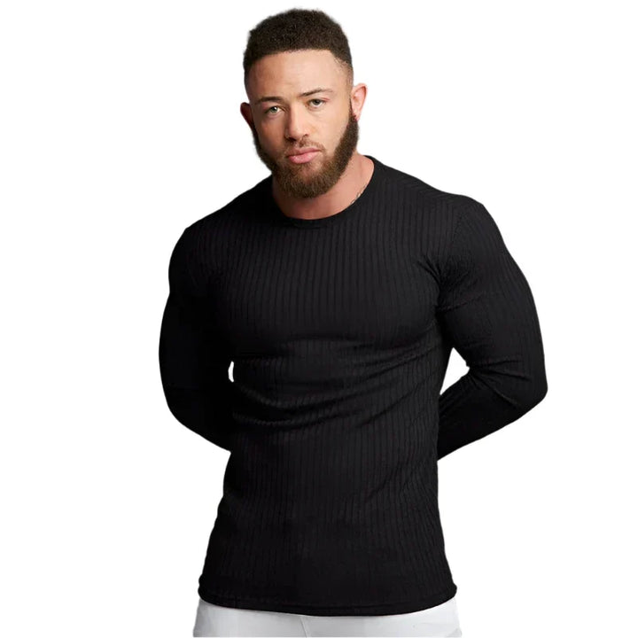 Pull homme décontracté, élégant et doux. Assure un confort optimal, idéal pour un style moderne intemporel.