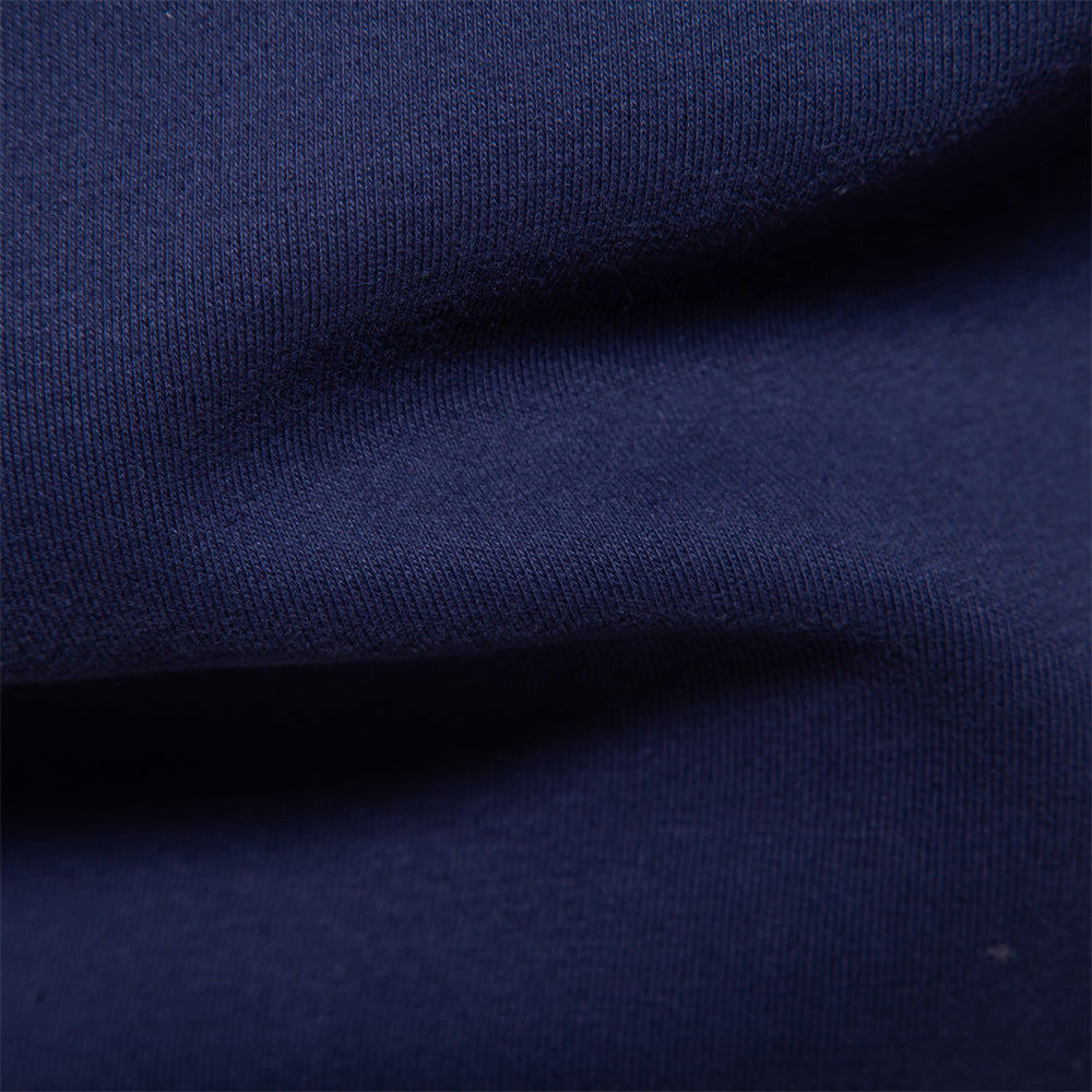 Pull polo homme bleu royal. Manches longues, col classique. Élégant et polyvalent pour un confort quotidien.
