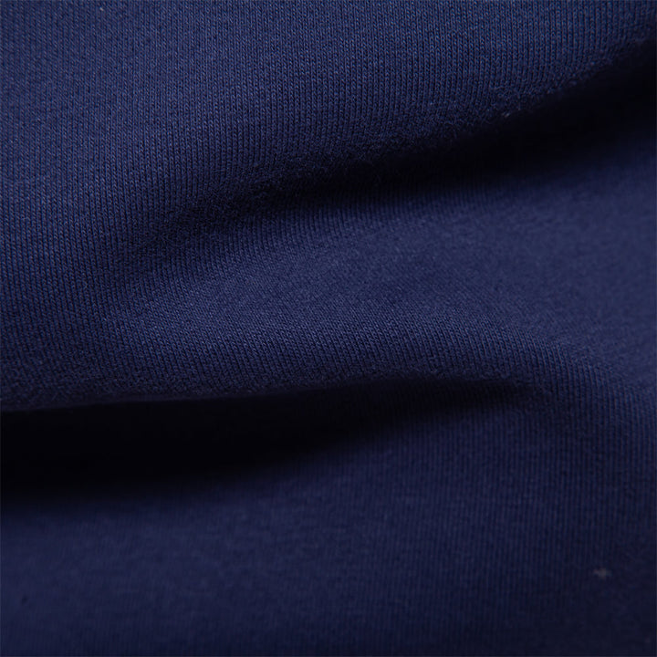 Pull polo homme bleu royal. Manches longues, col classique. Élégant et polyvalent pour un confort quotidien.