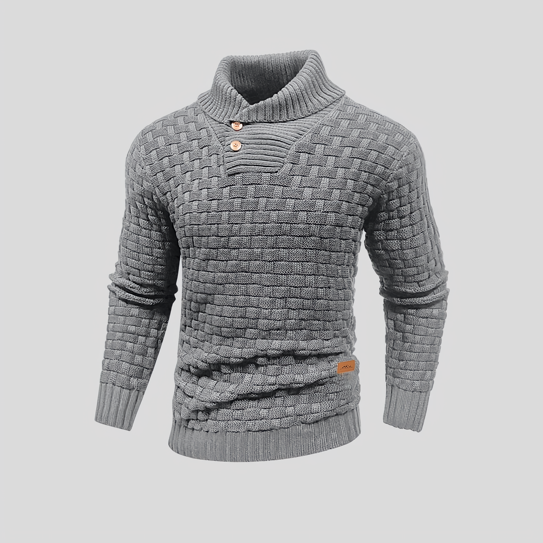 Pull homme thermique polyvalent. Idéal pour automne/hiver, style élégant ou décontracté.