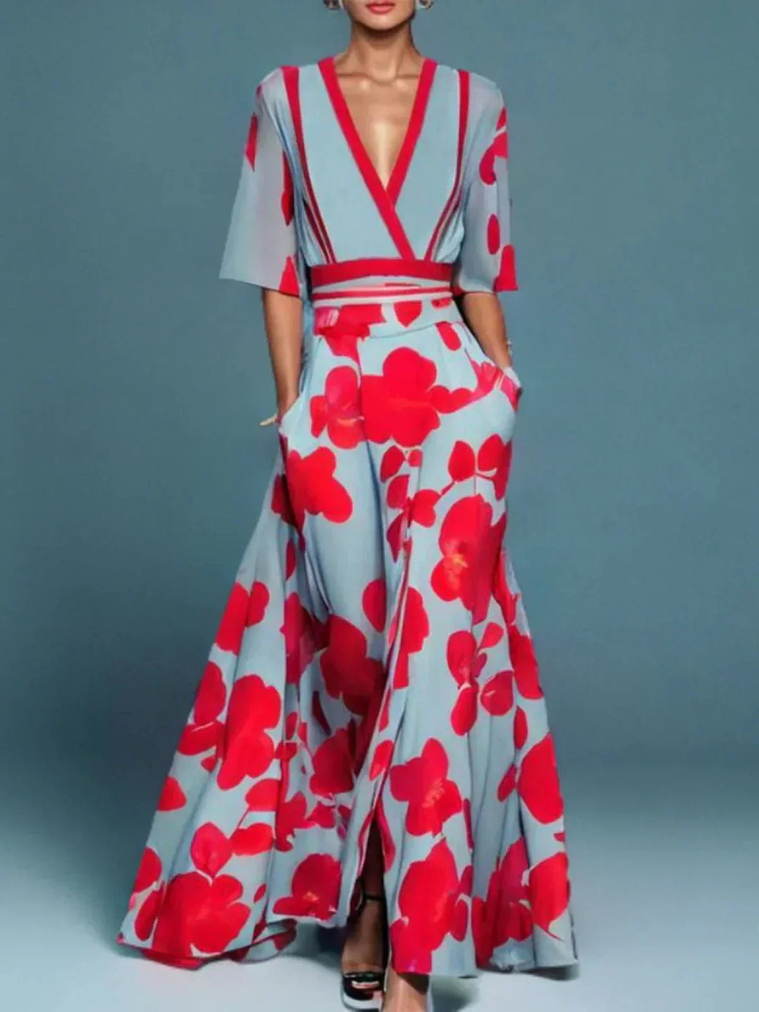 Robe coton élégante, manches, style mode. Coupe flatteuse, idéale pour toutes occasions.