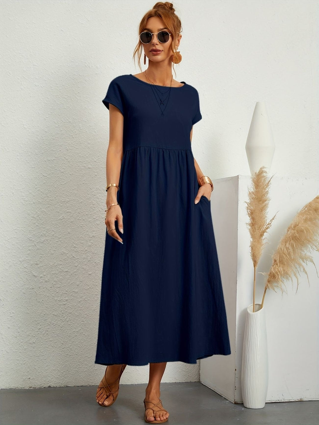 Robe décontractée femme printemps-été. Polyvalente, chic et ultra confortable.