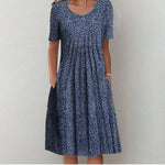 Blue with dots