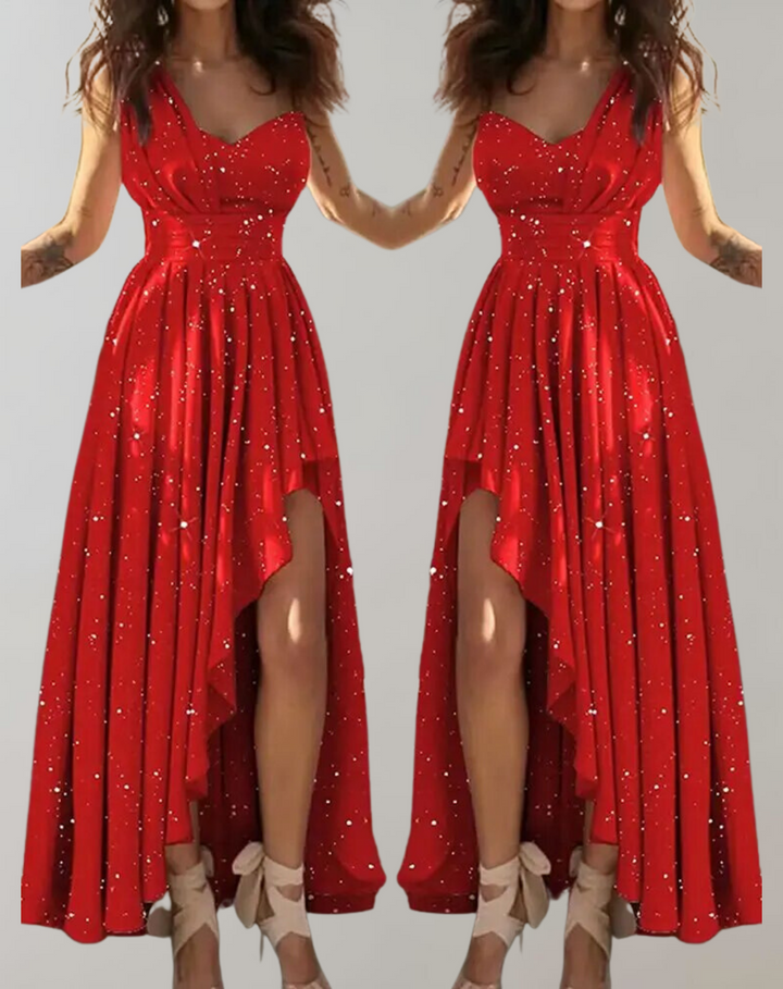 Superbe robe élégante pour femmes, idéale comme robe de soirée ou de cocktail. Style chic et tendance pour gala.