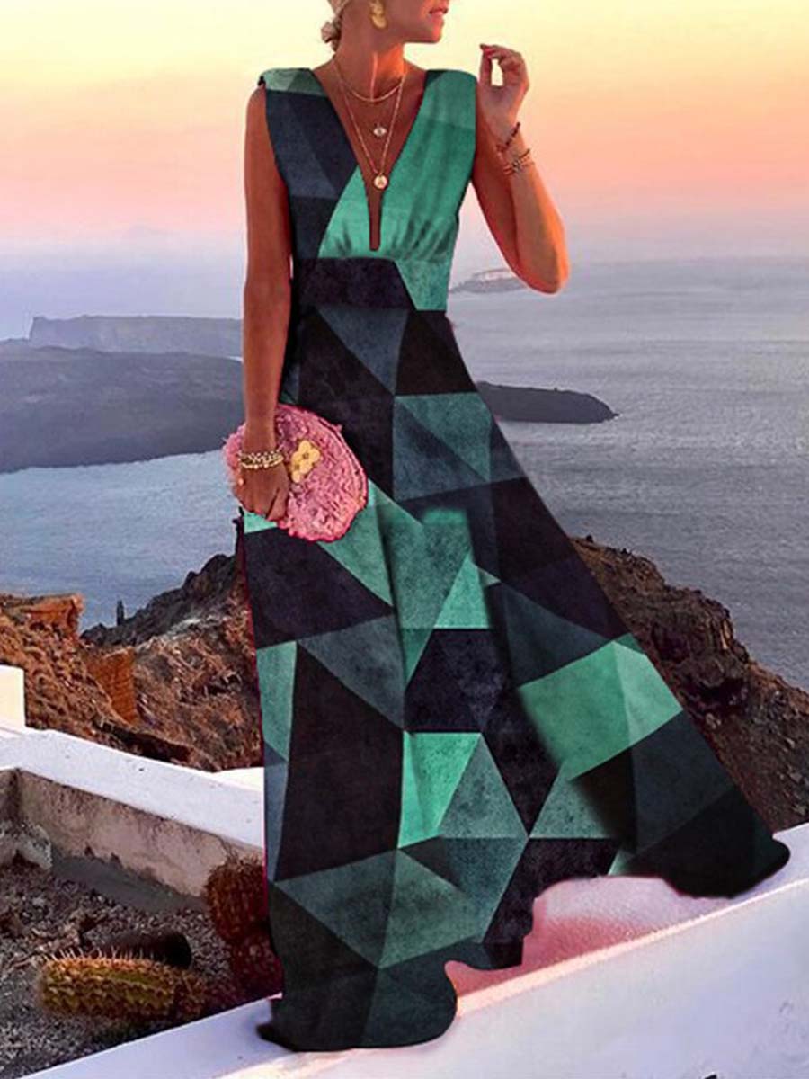 Robe d'été fluide et chic. Coupe élégante, tissu léger et aéré. Idéale pour l'été.