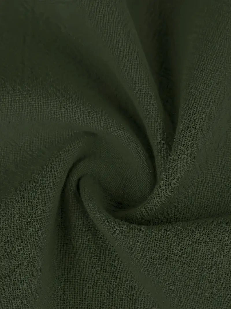 Robe lin élégante, poches, coupe flatteuse.  Parfait pour l'été.  Confortable et polyvalente.