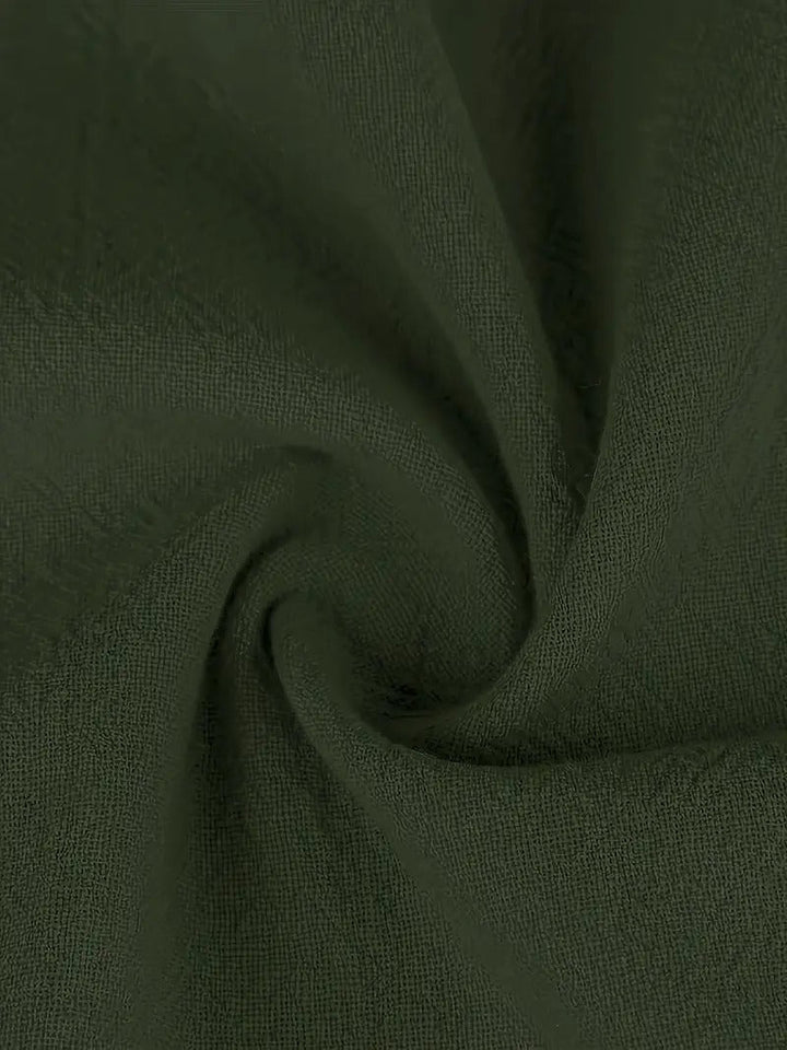Robe lin élégante, poches, coupe flatteuse.  Parfait pour l'été.  Confortable et polyvalente.