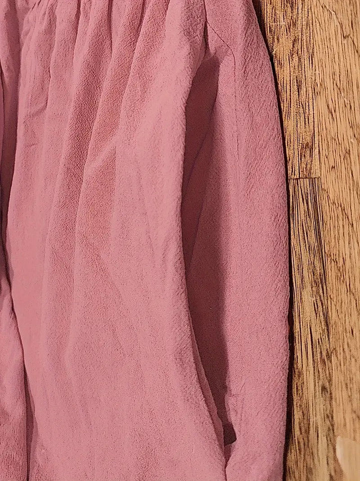 Robe lin élégante, poches, coupe flatteuse.  Parfait pour l'été.  Confortable et polyvalente.