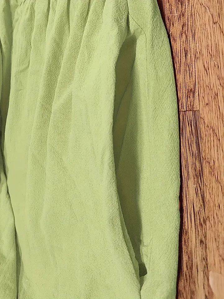 Robe lin élégante, poches, coupe flatteuse.  Parfait pour l'été.  Confortable et polyvalente.
